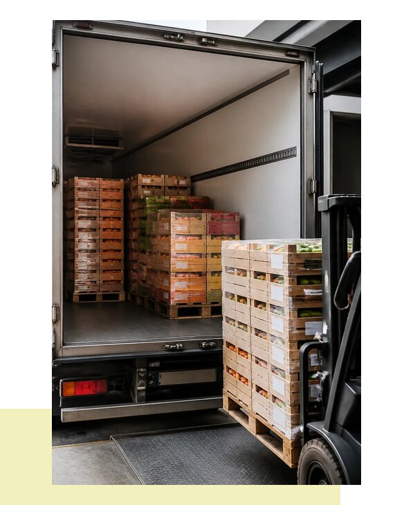 Перевозка сельхозпродукции на паллетах с доставкой в Фрязино