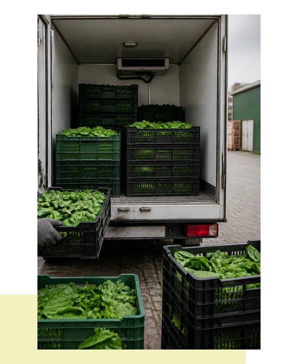 Перевозка шпината в Фрязино с сохранением свежести продукции
